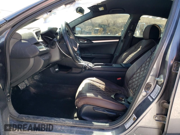 2020 Honda Civic Sedan Sport with VIN 19XFC2F81LE001535, listed as a Copart auction lot 49514835 with 86,974 mi miles and Salvage Title. Bid and sale history available at carsss.com. Image 7.