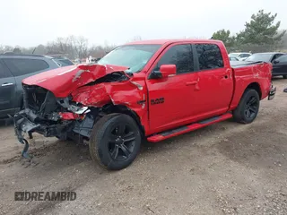 2018 Ram 1500 Sport z VIN 1C6RR7MT1JS161612, wystawiony jako IAAI lot #40943059 z przebiegiem Nie podano mil oraz . Historia ofert i sprzedaży dostępna na DreamBid. Obrazek 18.