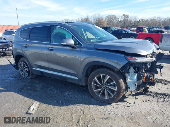 2019 Hyundai Santa Fe Limited with VIN 5NMS53ADXKH041588, listed as a IAAI auction lot 41423183 with 84,246 mi miles. Bid and sale history available at carsss.com. Image 1.