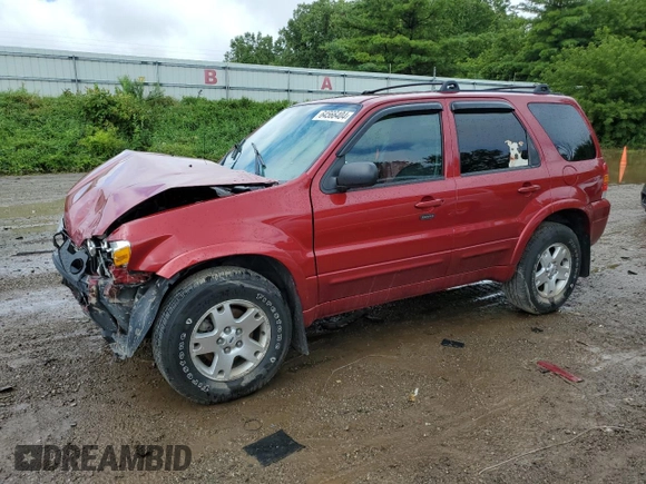2007 Ford Escape Limited with VIN 1FMYU94137KB27088, listed as a Copart auction lot 64566404 with 0 mi miles and Non Repairable. Bid and sale history available at carsss.com. Image 1.