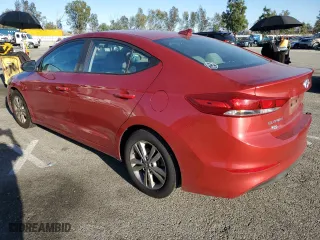 2018 Hyundai Elantra SEL with VIN 5NPD84LF1JH217630, listed as a Copart auction lot 46940535 with 75,256 mi miles and Salvage Title. Bid and sale history available at carsss.com. Image 2.