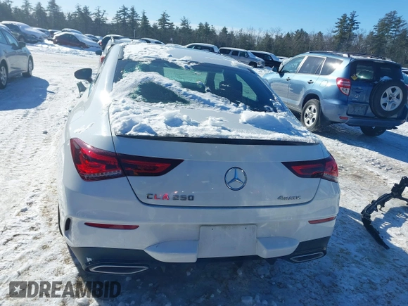 2020 Mercedes-Benz CLA with VIN W1K5J4HB0LN120300, listed as a IAAI auction lot 41513024 with 114,682 mi miles. Bid and sale history available at carsss.com. Image 17.