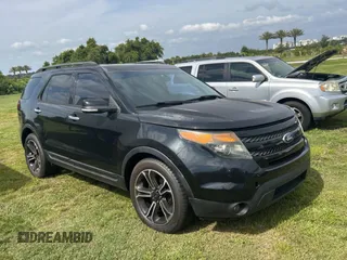2013 Ford Explorer Sport with VIN 1FM5K8GT4DGB67923, listed as a Copart auction lot 54363125 with 160,947 mi miles and Clean Title. Bid and sale history available at carsss.com. Image 1.