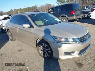 2013 Honda Accord LX z VIN 1HGCR2F30DA155567, wystawiony jako IAAI lot #41428011 z przebiegiem 203 253 mil mil oraz . Historia ofert i sprzedaży dostępna na DreamBid. Obrazek 1.