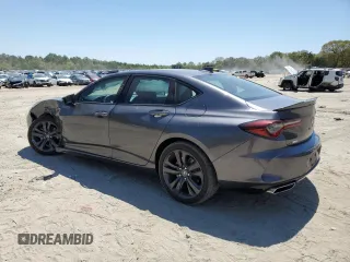 2023 Acura TLX w/A-Spec Package z VIN 19UUB5F59PA000337, wystawiony jako Copart lot #54822665 z przebiegiem 25 023 mil mil oraz Szkoda całkowita • Salvage title. Historia ofert i sprzedaży dostępna na DreamBid. Obrazek 2.