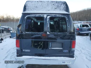 2005 Ford Econoline Cargo with VIN 1FTSS34L65HA78509, listed as a Copart auction lot 88295135 with Not Provided miles and Salvage Title. Bid and sale history available at DreamBid. Image 6.