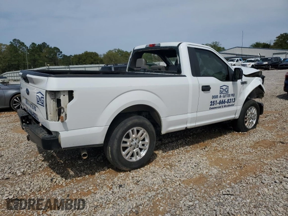 2017 Ford F-150 XL with VIN 1FTMF1C88HFC79214, listed as a Copart auction lot 50723685 with Not provided miles and Salvage title. Bid and sale history available at DreamBid. Image 3.