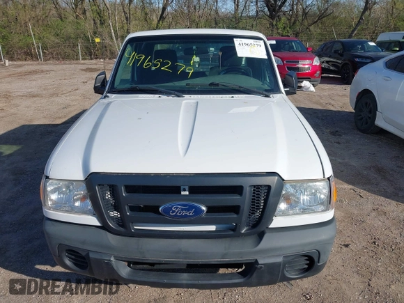 2011 Ford Ranger XL with VIN 1FTKR1EDXBPB06921, listed as a IAAI auction lot 41965279 with 139,591 mi miles. Bid and sale history available at carsss.com. Image 6.