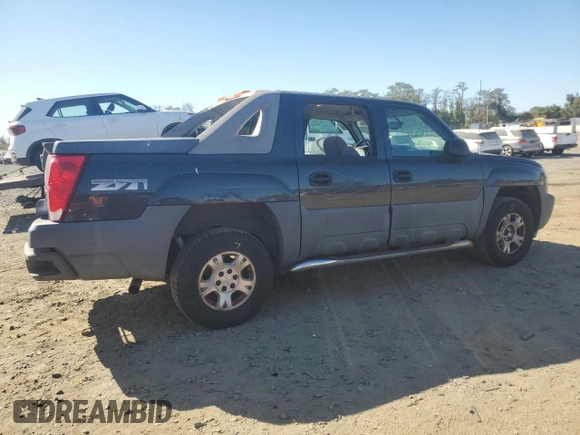 2005 Chevrolet Avalanche Z71 with VIN 3GNEK12Z05G130260, listed as a Copart auction lot 76723264 with 178,859 mi miles and Salvage Title. Bid and sale history available at DreamBid. Image 3.