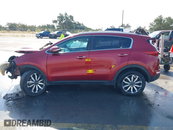 2017 Kia Sportage EX with VIN KNDPN3AC1H7265751, listed as a IAAI auction lot 40737806 with 125,863 mi miles. Bid and sale history available at carsss.com. Image 14.