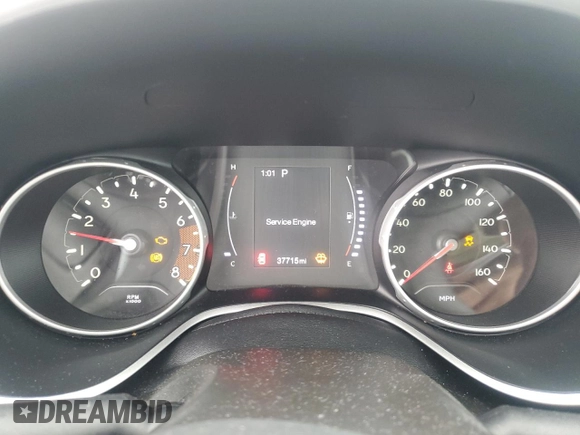 2021 Jeep Compass Sport с VIN 3C4NJCAB4MT510929, выставлен на аукционе Copart как лот 57961595 с пробегом 37 715 миль миль и Списание • Salvage title. История ставок и продаж доступна на DreamBid. Изображение 9.