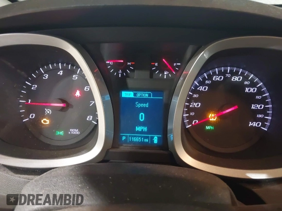 2015 Chevrolet Equinox LT with VIN 2GNFLFE3XF6371231, listed as a IAAI auction lot 41834123 with 116,651 mi miles and . Bid and sale history available at DreamBid. Image 7.