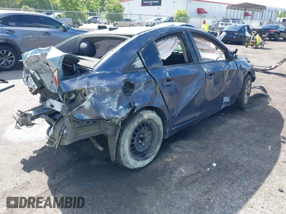 2014 Chevrolet Cruze LS with VIN 1G1PA5SH6E7245021, listed as a IAAI auction lot 42048349 with Not Provided miles and . Bid and sale history available at DreamBid. Image 4.