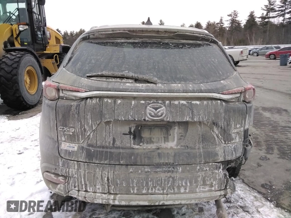 2019 Mazda CX-9 Grand Touring with VIN JM3TCBDY0K0329890, listed as a Copart auction lot 43193335 with 160,457 mi miles and Salvage Title. Bid and sale history available at carsss.com. Image 6.