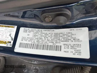 2004 Toyota 4Runner SR5 with VIN JTEBU14R648016279, listed as a IAAI auction lot 41952353 with 165,699 mi miles and . Bid and sale history available at DreamBid. Image 9.