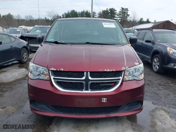 2017 Dodge Grand Caravan SE with VIN 2C4RDGBG8HR793970, listed as a IAAI auction lot 41691933 with 107,055 mi miles. Bid and sale history available at carsss.com. Image 12.