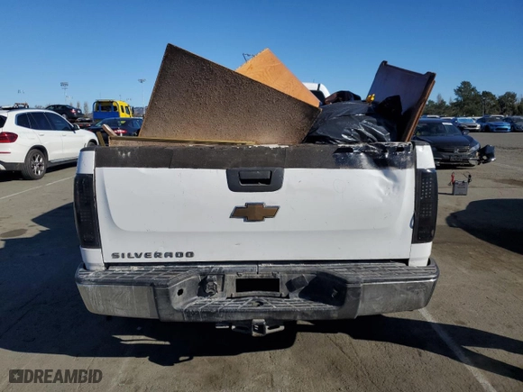 2008 Chevrolet Silverado 1500 Work Truck with VIN 1GCEC19X68Z303021, listed as a Copart auction lot 88781495 with 0 mi miles and Salvage Title. Bid and sale history available at carsss.com. Image 6.