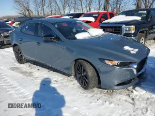 2023 Mazda 3 S Preferred with VIN 3MZBPACM7PM378961, listed as a Copart auction lot 83848004 with 19,510 mi miles and Salvage Title. Bid and sale history available at DreamBid. Image 4.
