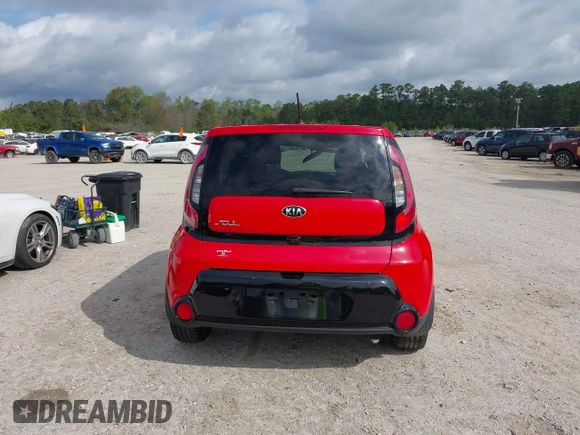 2016 Kia Soul + with VIN KNDJP3A58G7855834, listed as a IAAI auction lot 41894834 with 121,980 mi miles. Bid and sale history available at carsss.com. Image 16.