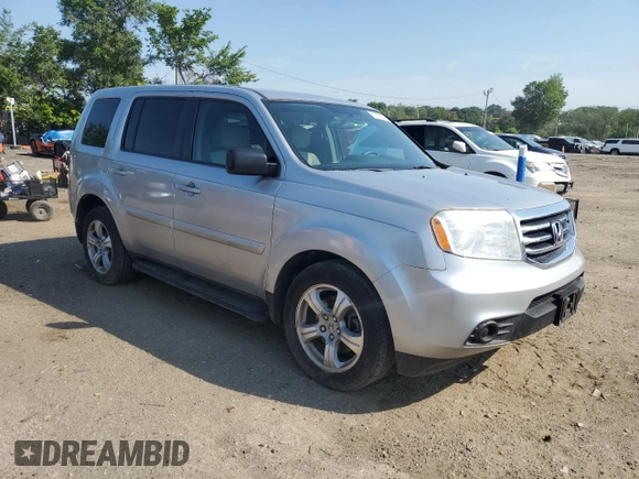 2013 Honda Pilot LX with VIN 5FNYF4H24DB018510, listed as a Copart auction lot 62575385 with 94,941 mi miles and Salvage title. Bid and sale history available at DreamBid. Image 4.