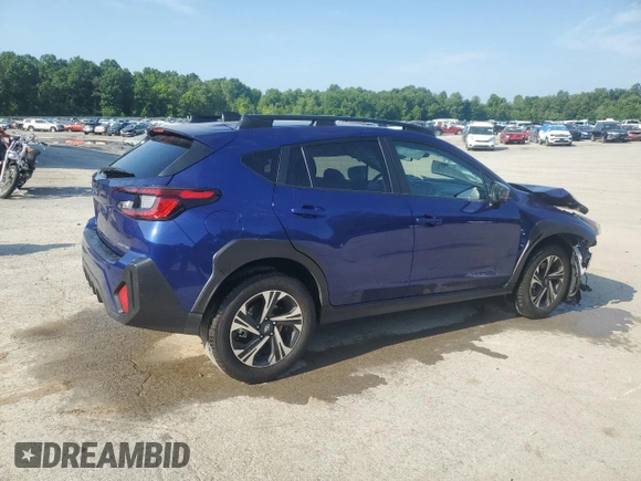 2024 Subaru Crosstrek Premium with VIN JF2GUADC6RH851135, listed as a Copart auction lot 62361015 with 10,840 mi miles and Salvage title. Bid and sale history available at DreamBid. Image 3.