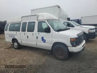 2014 Ford Econoline Cargo Commercial with VIN 1FTNS2EW2EDA97596, listed as a Copart auction lot 54776635 with 54,236 mi miles and Clean title. Bid and sale history available at DreamBid. Image 4.