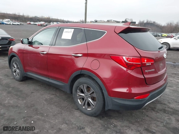2013 Hyundai Santa Fe Sport with VIN 5XYZUDLBXDG045656, listed as a IAAI auction lot 41836325 with 176,756 mi miles. Bid and sale history available at carsss.com. Image 3.
