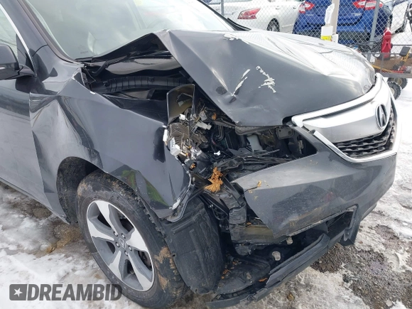 2016 Acura MDX with VIN 5FRYD4H26GB044762, listed as a IAAI auction lot 41400131 with 122,213 mi miles. Bid and sale history available at carsss.com. Image 6.