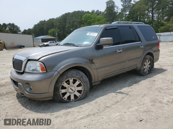 2004 Lincoln Navigator Luxury with VIN 5LMFU28R74LJ09128, listed as a Copart auction lot 59023625 with 181,658 mi miles and Salvage title. Bid and sale history available at DreamBid. Image 1.