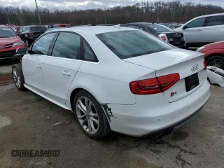 2015 Audi S4 Premium Plus with VIN WAUBGAFLXFA099017, listed as a Copart auction lot 42758243 with 121,904 mi miles. Bid and sale history available at carsss.com. Image 2.