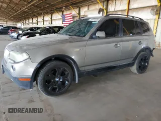 2008 BMW X3 3.0si with VIN WBXPC93488WJ18656, listed as a Copart auction lot 58443035 with 72,428 mi miles and Clean title. Bid and sale history available at DreamBid. Image 1.