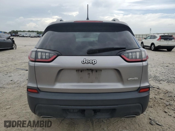 2019 Jeep Cherokee Latitude Plus with VIN 1C4PJLLX5KD205136, listed as a Copart auction lot 60782235 with 48,783 mi miles and Non repairable. Bid and sale history available at DreamBid. Image 6.