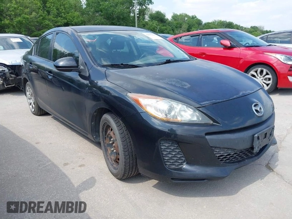 2012 Mazda Mazda3 i Sport with VIN JM1BL1UF7C1527424, listed as a IAAI auction lot 42055658 with 228,659 mi miles. Bid and sale history available at carsss.com. Image 1.