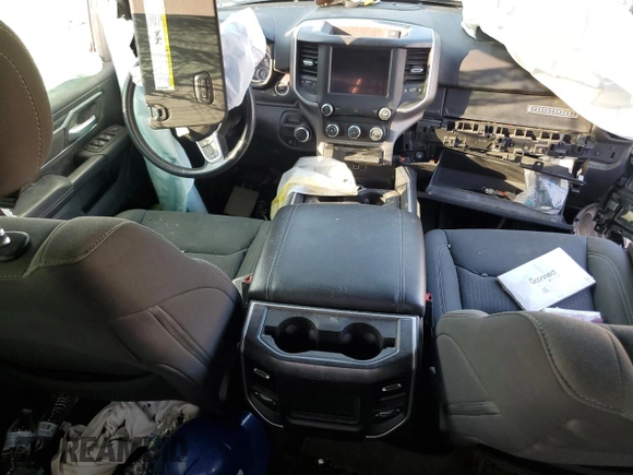 2022 Ram 1500 Big Horn with VIN 1C6RREFG9NN382349, listed as a Copart auction lot 70432034 with Not provided miles and Salvage title. Bid and sale history available at DreamBid. Image 8.