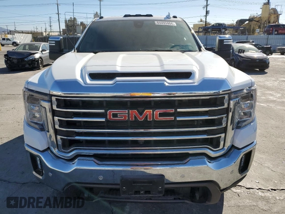 2023 GMC Sierra 3500HD SLT z VIN 1GT49UEY8PF154167, wystawiony jako Copart lot #84495904 z przebiegiem 43 395 mil mil oraz Czysty tytuł • Clean title. Historia ofert i sprzedaży dostępna na DreamBid. Obrazek 5.