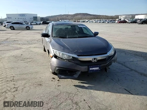 2018 Honda Civic EX with VIN 2HGFC2F74JH551290, listed as a Copart auction lot 45711675 with 123,774 mi miles and Salvage Title. Bid and sale history available at DreamBid. Image 11.
