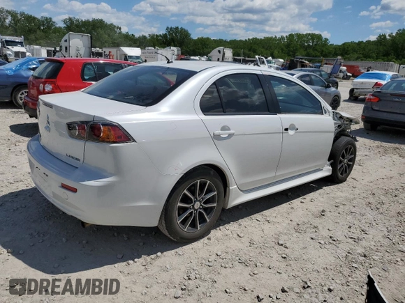 2017 Mitsubishi Lancer ES with VIN JA32U2FU3HU003223, listed as a Copart auction lot 53688184 with 98,702 mi miles and Salvage Title. Bid and sale history available at carsss.com. Image 3.