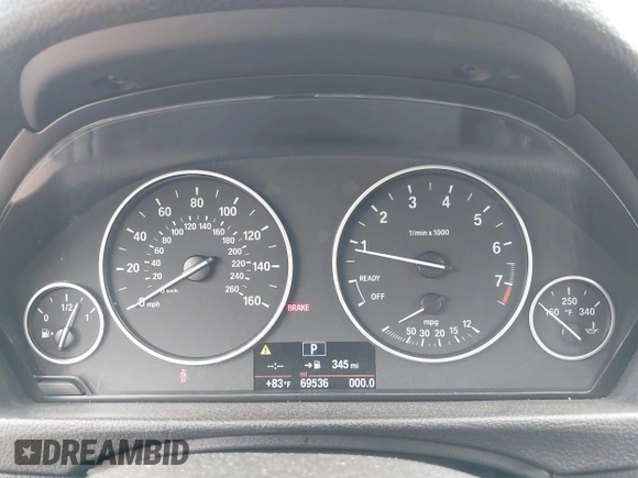 2014 BMW 3 Series 320i with VIN WBA3B1C52EK135610, listed as a IAAI auction lot 42274086 with 69,536 mi miles and . Bid and sale history available at DreamBid. Image 7.