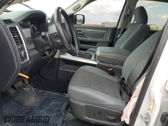 2018 Ram 1500 Big Horn with VIN 3C6RR7LG0JG196864, listed as a Copart auction lot 56141865 with 127,025 mi miles and Salvage title. Bid and sale history available at DreamBid. Image 7.