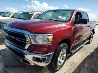 2022 Ram 1500 Big Horn with VIN 1C6RREFG2NN346907, listed as a Copart auction lot 76728694 with Not provided miles and Non repairable. Bid and sale history available at DreamBid. Image 1.