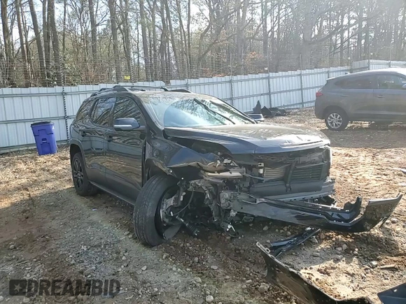 2023 GMC Acadia SLT with VIN 1GKKNMLS1PZ255801, listed as a Copart auction lot 42919585 with 24,233 mi miles and Salvage Title. Bid and sale history available at DreamBid. Image 11.