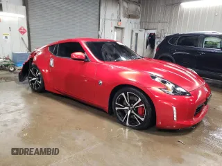 2019 Nissan 370Z Sport Touring with VIN JN1AZ4EH5KM422649, listed as a Copart auction lot 48362095 with 74,172 mi miles and Salvage Title. Bid and sale history available at DreamBid. Image 4.