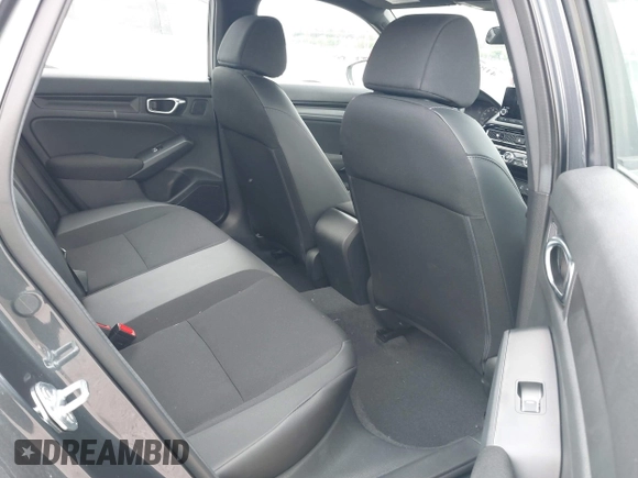 2025 Honda Civic Sport with VIN 2HGFE2F56SH546313, listed as a IAAI auction lot 41889296 with 4,768 mi miles and . Bid and sale history available at DreamBid. Image 8.