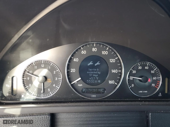 2006 Mercedes-Benz CLK-Class 3.5L with VIN WDBTJ56H26F178744, listed as a Copart auction lot 46032055 with 179,781 mi miles and Salvage Title. Bid and sale history available at carsss.com. Image 9.
