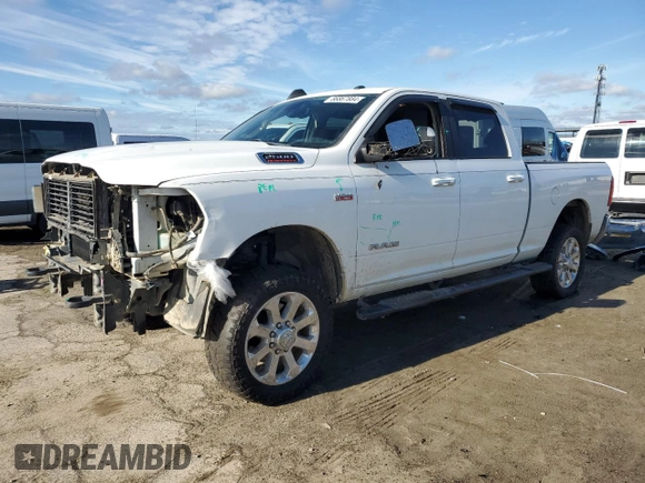 2019 Ram 2500 Big Horn with VIN 3C6UR5DJ9KG696788, listed as a Copart auction lot 86867884 with 56,524 mi miles and Salvage Title. Bid and sale history available at carsss.com. Image 1.