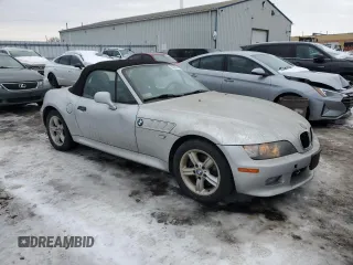 2002 BMW Z3 2.5i with VIN 4USCN33432LK51573, listed as a Copart auction lot 45689605 with 136,067 mi miles and Clean Title. Bid and sale history available at carsss.com. Image 4.