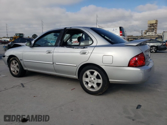 2006 Nissan Sentra S with VIN 3N1CB51D86L643099, listed as a Copart auction lot 87478174 with 101,367 mi miles and Salvage Title. Bid and sale history available at DreamBid. Image 2.