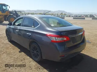 2014 Nissan Sentra S with VIN 3N1AB7APXEL682157, listed as a IAAI auction lot 41712934 with 129,488 mi miles and . Bid and sale history available at DreamBid. Image 3.