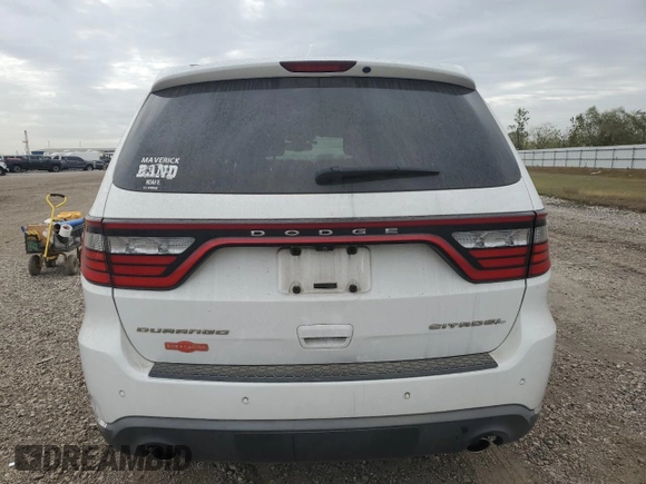 2015 Dodge Durango Citadel with VIN 1C4RDHEG8FC101066, listed as a Copart auction lot 83557464 with 117,792 mi miles and Clean title. Bid and sale history available at DreamBid. Image 6.