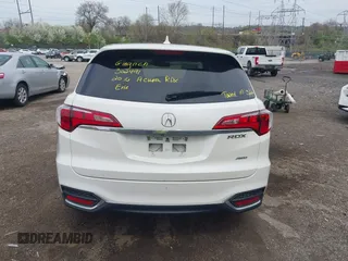 2016 Acura RDX Tech Pkg with VIN 5J8TB4H53GL000714, listed as a IAAI auction lot 41966697 with 57,662 mi miles. Bid and sale history available at carsss.com. Image 16.